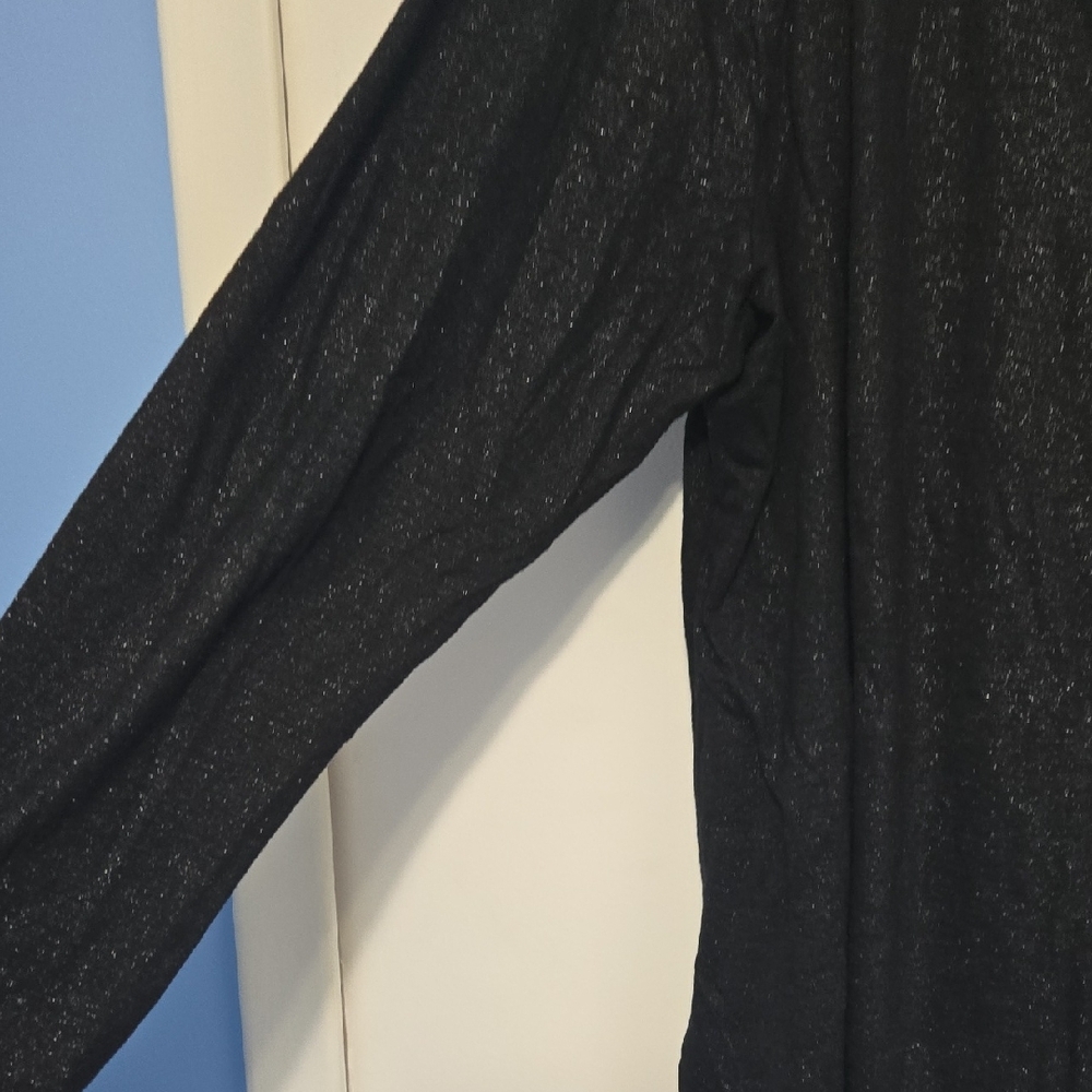 Lane Bryant Black Long‎ Sleeve Blouse - Picture 3 of 6